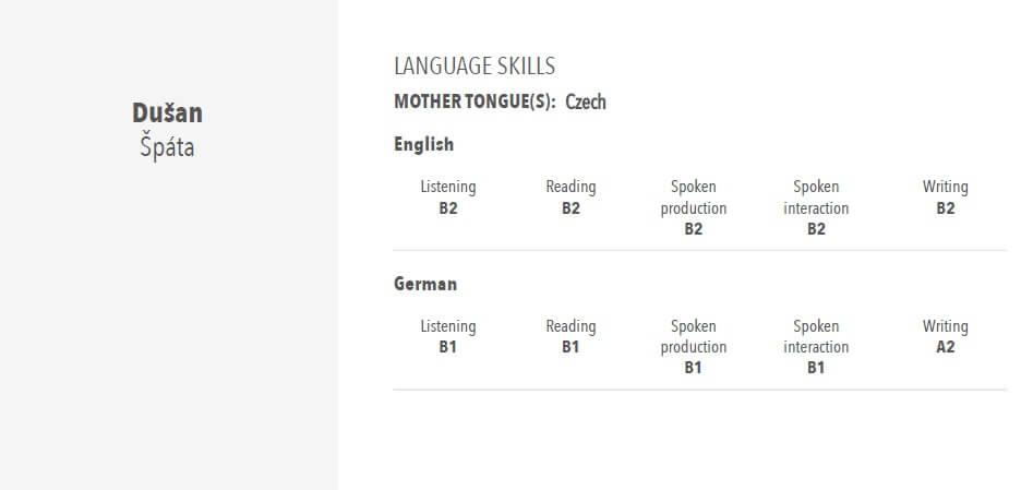 Jazykové schopnosti