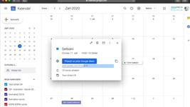 Jak se připojit do virtuální místnosti Google Meet jako účastník s využitím Google kalendáře