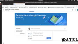 Návod základy v Google Classroom pro úplné začátečníky DATEL